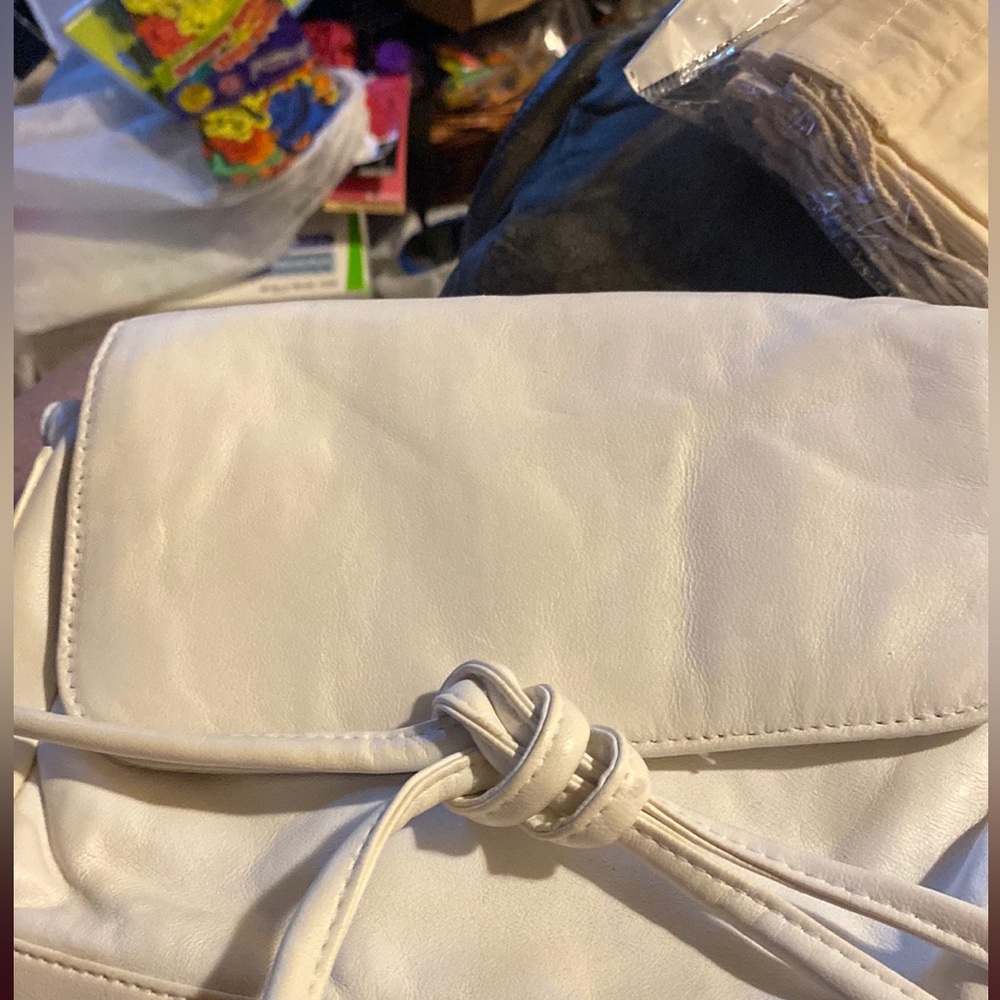 CB collection Ivory Leather Crossbody - Picture 10 of 10